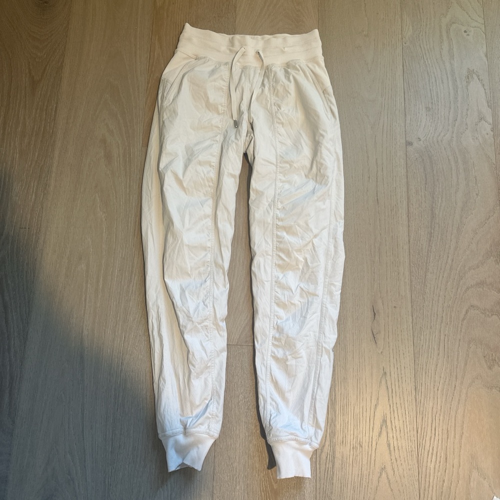 Lululemon Athletica Cream Joggers